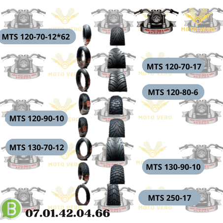 Tous les pneus MTS  جميع بنوات