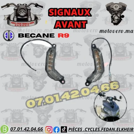 SIGNAUX AVANT BECANE R9 سينيالات قدام بيكان