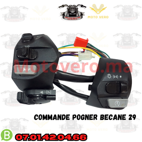 Commande pogner becane 29 كوموند بيكان