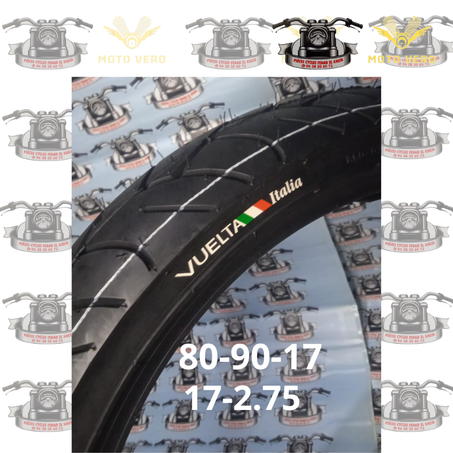 Pneu arrière vuelta 80-90-17 / 17-275  بنو ڤيلطا إيطالي ملس
