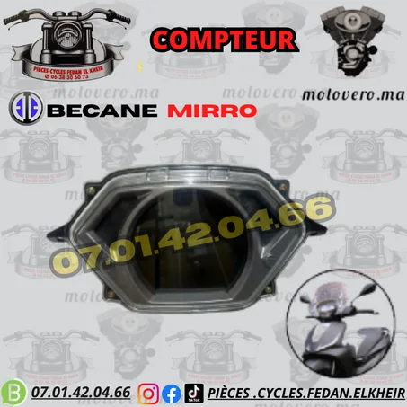COMPTEUR BECANE MIRO كونتور بيكان ميرو