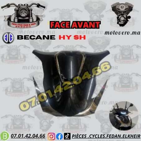 DEVANT 4 PCS BECANE SCOOTER  HY SH دوفو قدام كومبلي  4 بياسات سكوتر