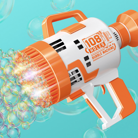 Machine à bulles de savon, jouets d'extérieur pour enfants, cadeaux d'été 108 trous