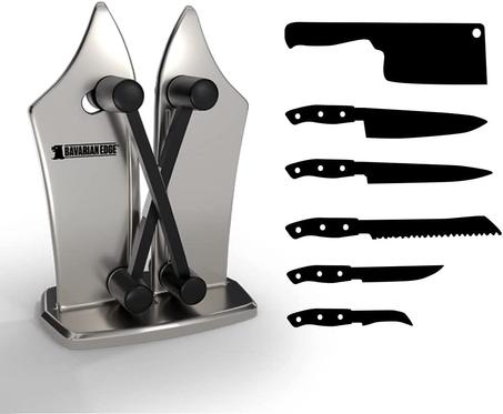 المجموعة لمثالية لشحذ سكاكين المطبخ الخاصة بك