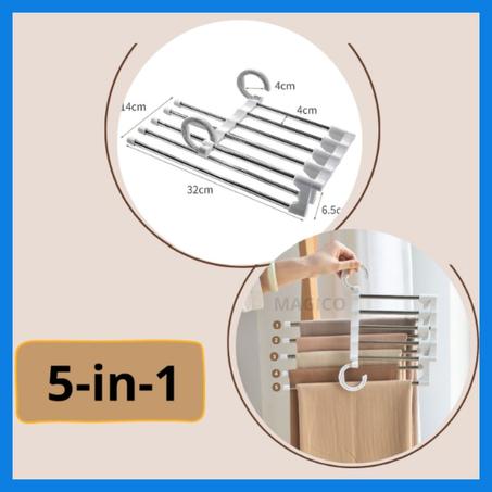 معلاق الملابس 5 في 1