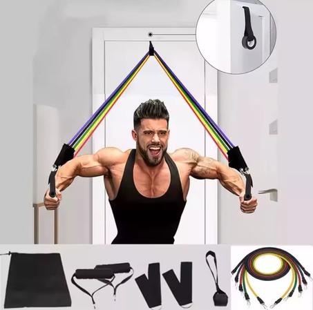 الأربطة المرنة للتمارين الرياضية