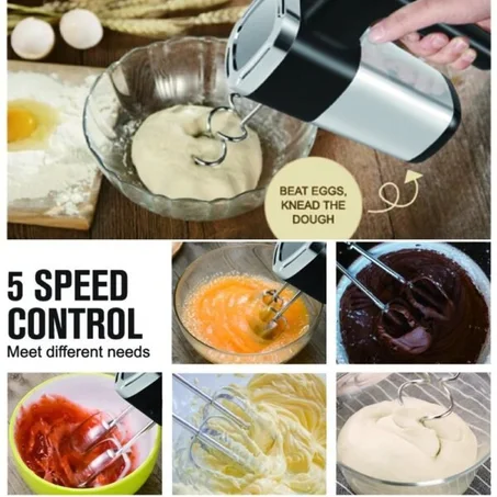 خلاط يدوي كهربائي سوناشي SMX-153 بقدرة 300 واط – 5 سرعات مع وظيفة التيربو