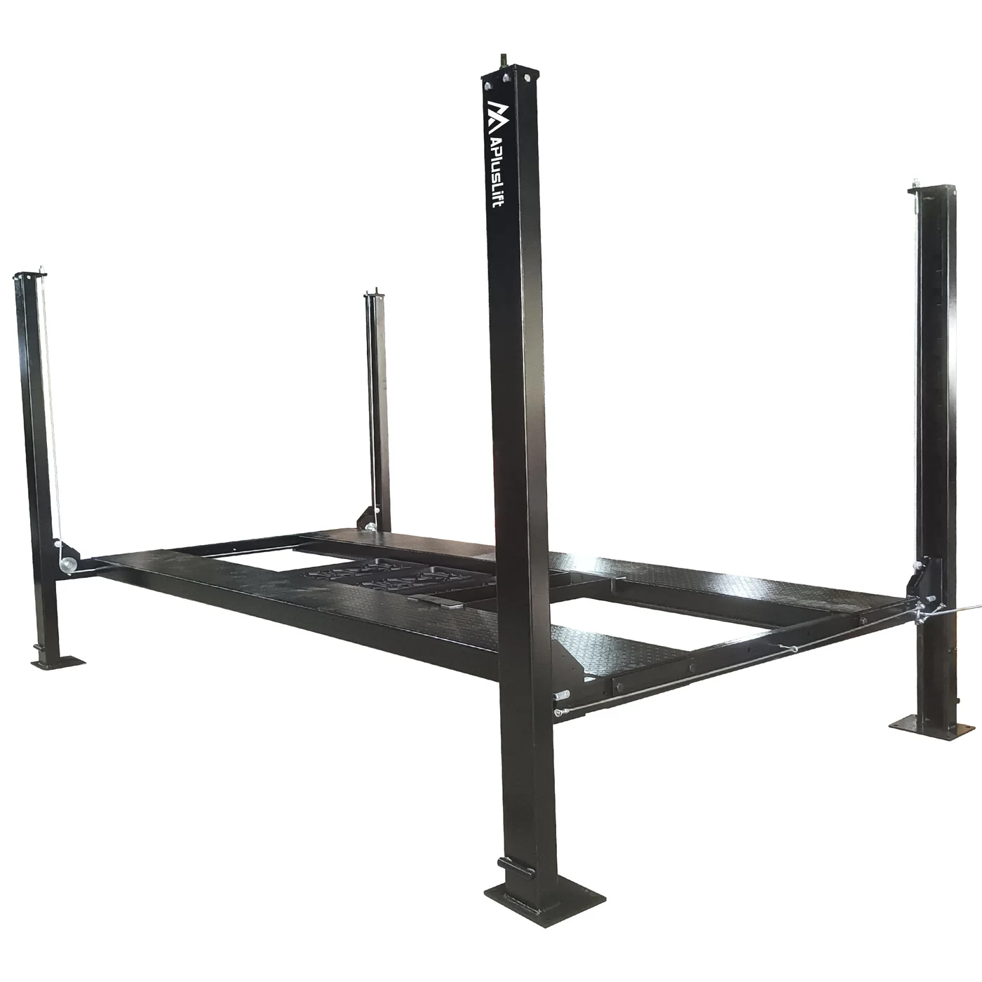 APlusLift 8000LB 4-Post Portable Parking Storage Service Car Lift – HW-8S or HW-8SXLT