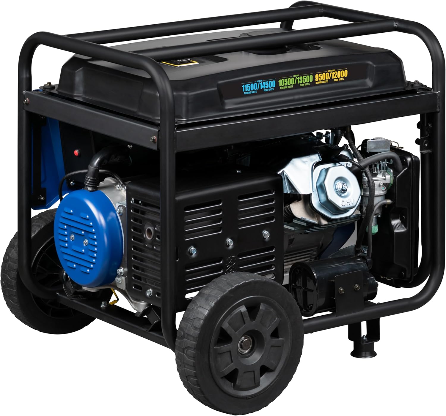 Westinghouse Outdoor Power Equipment 14500 Peak Watt Tri-Fuel Home Backup Portable Generator, Remote Electric Start, Transfer Switch Ready, Gas, Propane, and Natural Gas Powered