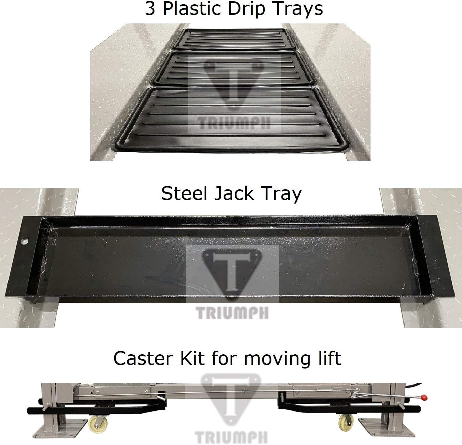 TRIUMPH NSS-8 8000Lbs 4 Post Storage Service Car Auto Lift Truck Hoist