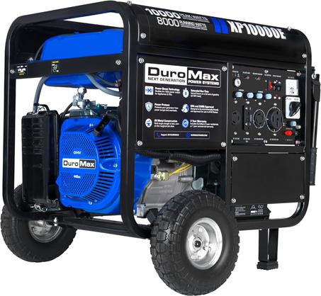 DuroMax XP10000E Gas Powered Portable Generator-10000 Watt Electric Start-Home Back Up & RV Ready