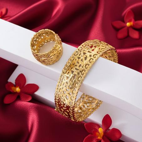 براسلي وخاتم  inoxydable