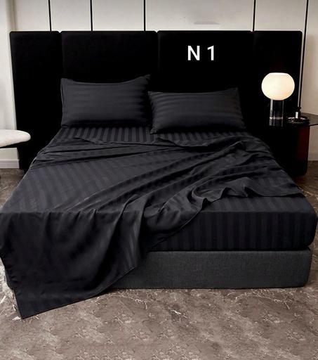 طقم ليزار 4 قطع مخطط جودة عالية وبألوان عصرية أنيقة