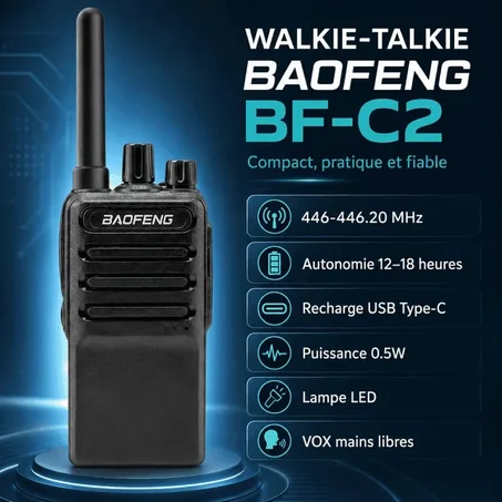 TALKIE-WALKIES BAOFENG BF-C2