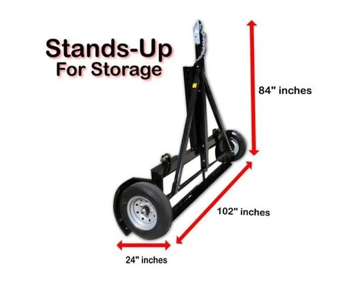 EZ Haul Stand Up Idler Car Tow Dolly