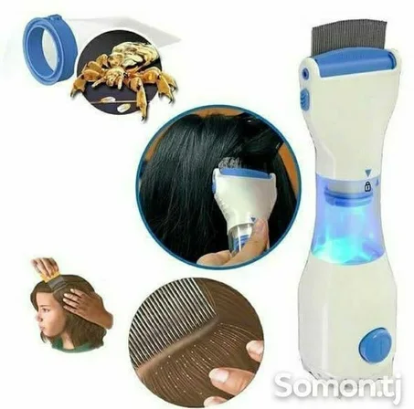 جهاز فريد يجمع بين التمشيط والشفط لإزالة قمل الرأس والصئبان