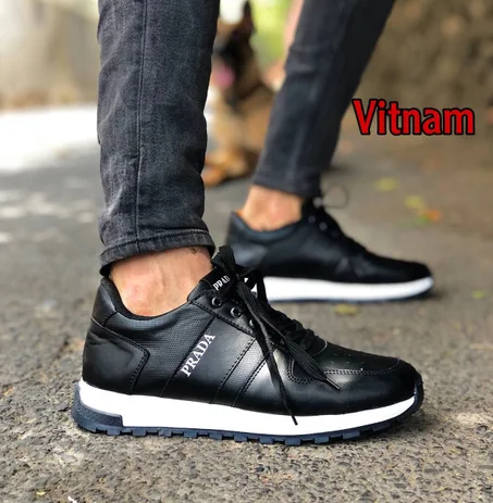 baskets Légères marque Prada  en maille pour hommes, chaussures de marche, respirantes, décontractées, bon marché, été**