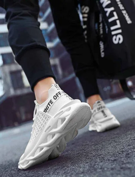 Baskets Nike force Légères en maille pour hommes, chaussures de marche, respirantes, décontractées, bon marché, été