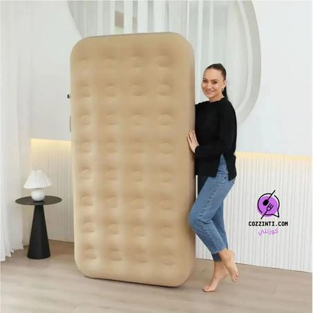 سرير قابل للنفخ مع مضخة هوائية