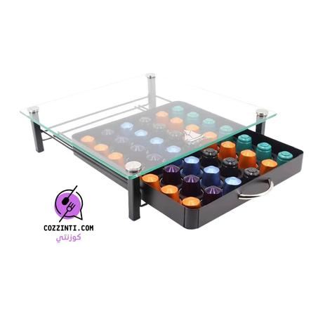 منظم كبسولات القهوة حجم كبير