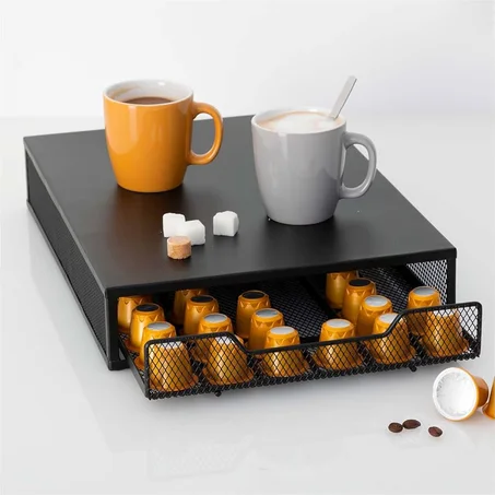 منظم كبسولات القهوة حجم كبير