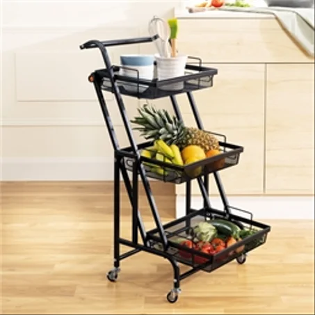 المنظم الذكي القابل للتعديل بثلاث رفوف ومساحة أكبر