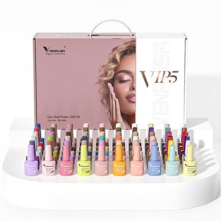 VIP5 Gel Polish Kit 60 Colors Free Hema