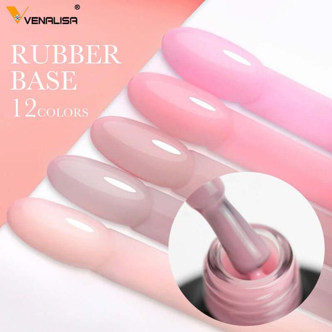 Rubber Base- 12 Colors Gel Polish Set