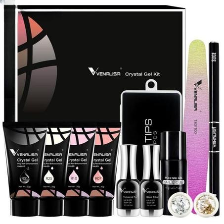 VENALISA – pack polygel pour extensions d'ongles
