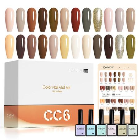 CC6 - Kit de vernis gel 30 pièces