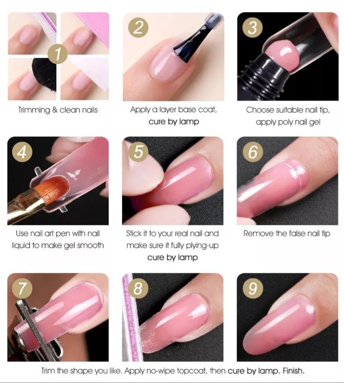 VENALISA – pack polygel pour extensions d