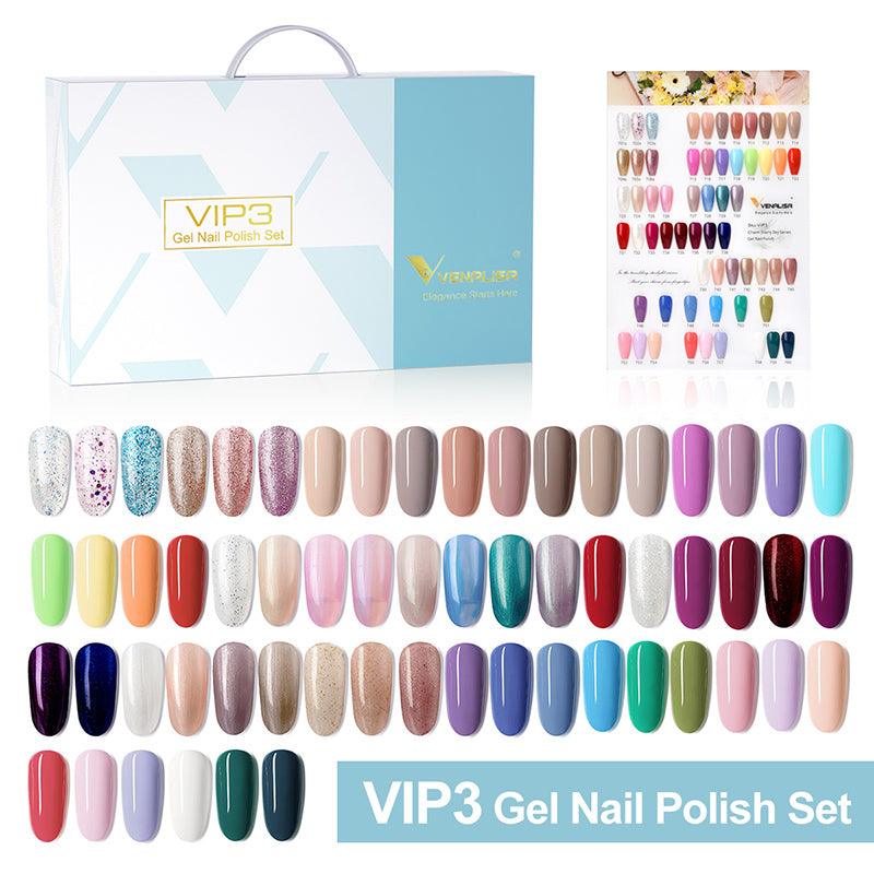 VIP3 Gel Polish Kit 60 Color