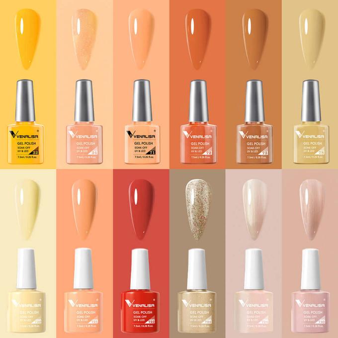 Sharp All Seasons- Gel Polish 12 Colors Set
