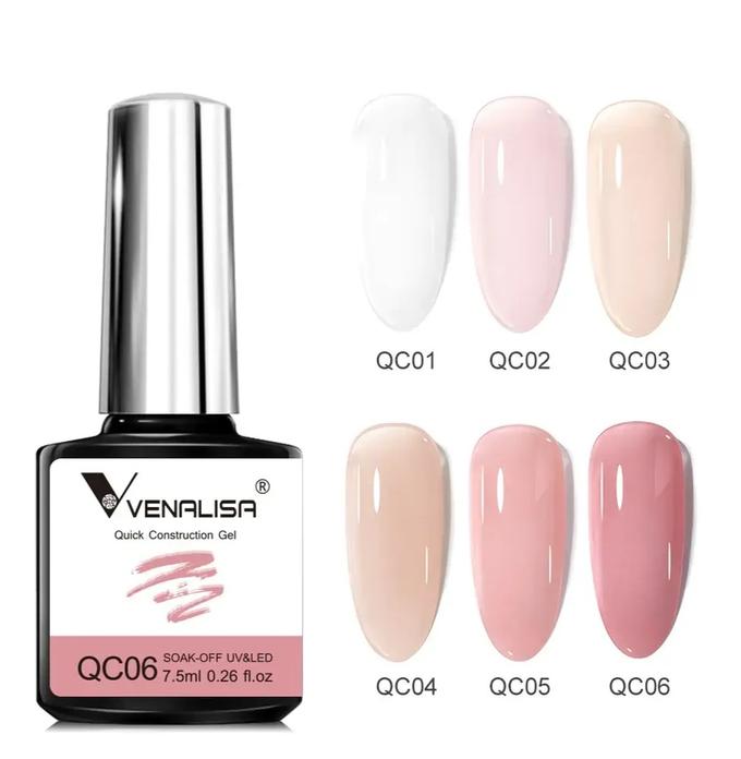 Quick Construction Gel 6 Colors Set