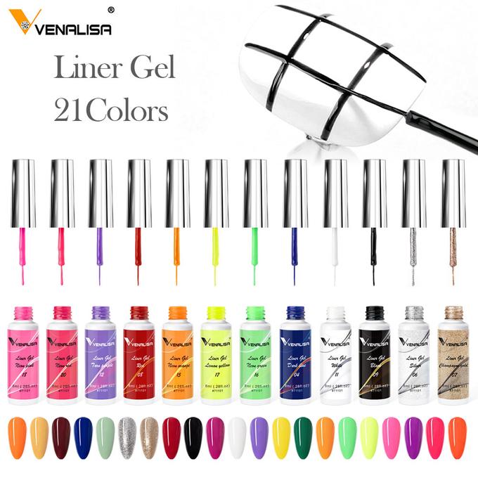 Gel nail art uv led peinture