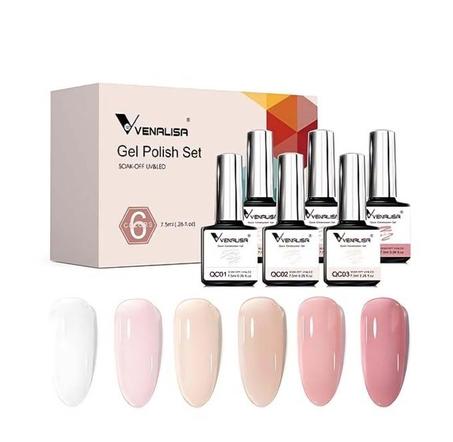 Quick Construction Gel 6 Colors Set