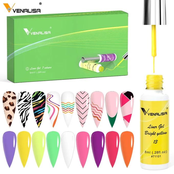 Gel nail art uv led peinture