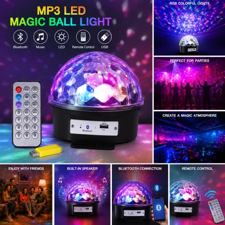 جهاز الإضاءة السحري LED Magic Ball