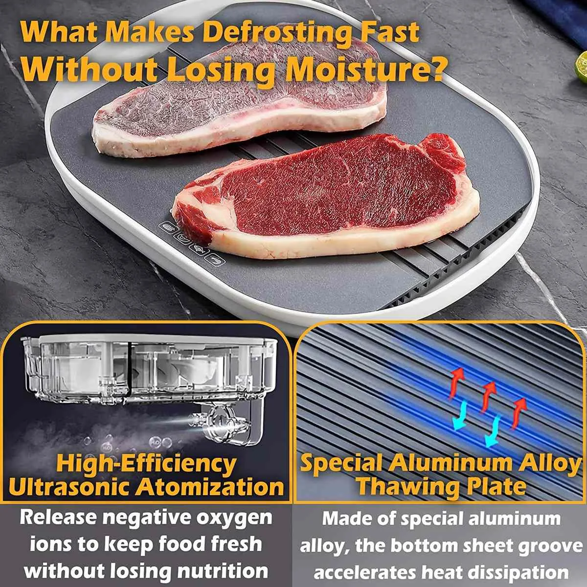 • جهاز تعقيم و أذابة اللحوم 4 في 1