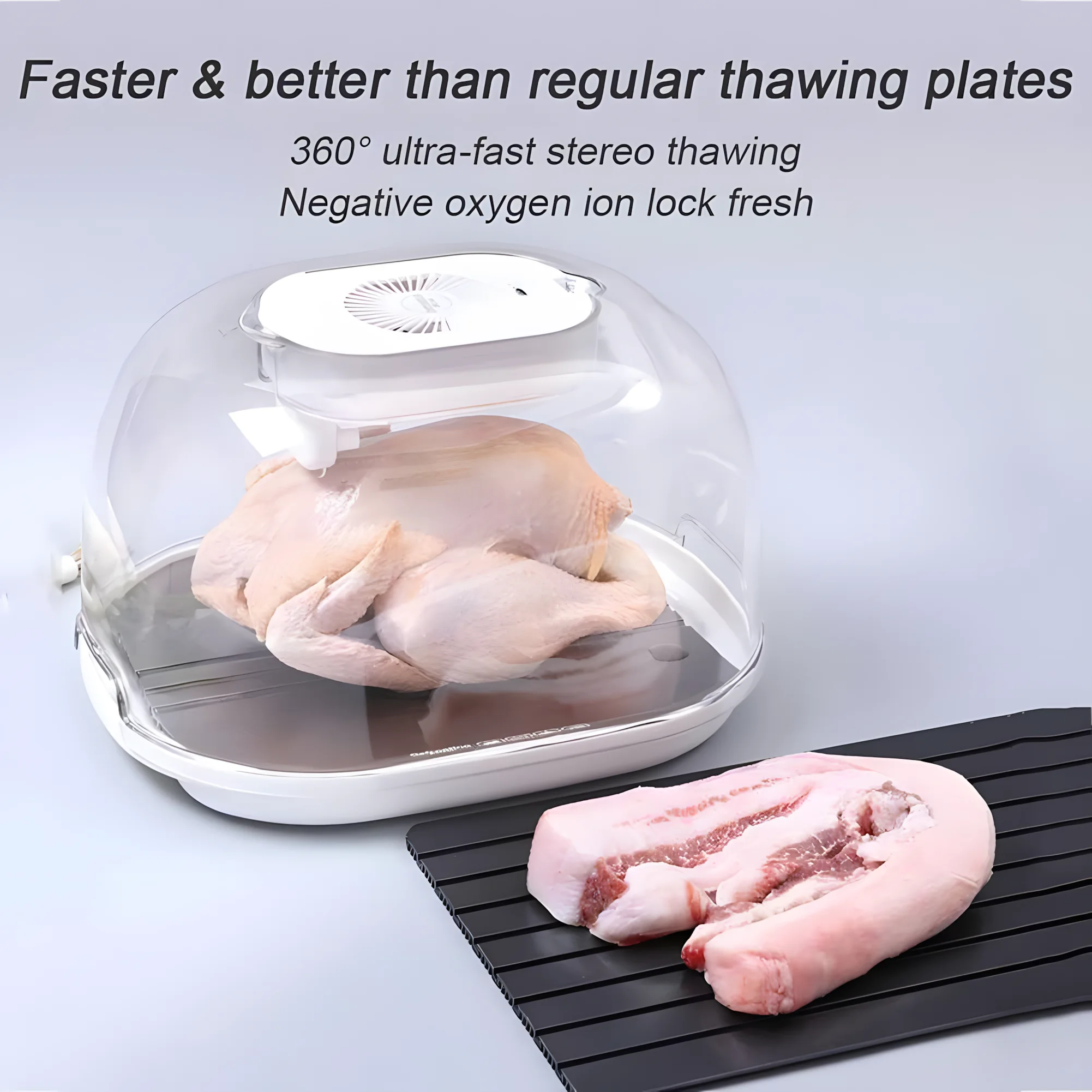 • جهاز تعقيم و أذابة اللحوم 4 في 1