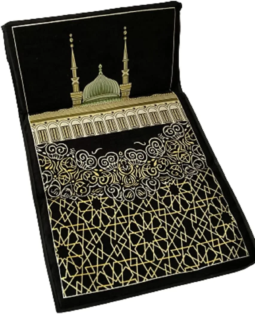 • سجادة صلاة بمسند للظهر