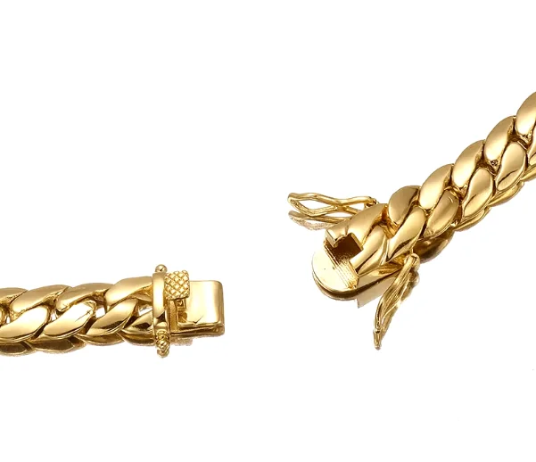 طقم الذهب الفرنسي IKA Bijoux – عيار 18K بضمان 10 سنوات