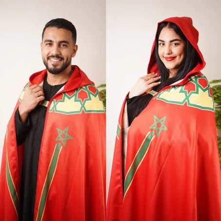 السلهام المغربي العصري، حيث يلتقي التراث بالروح الرياضية!