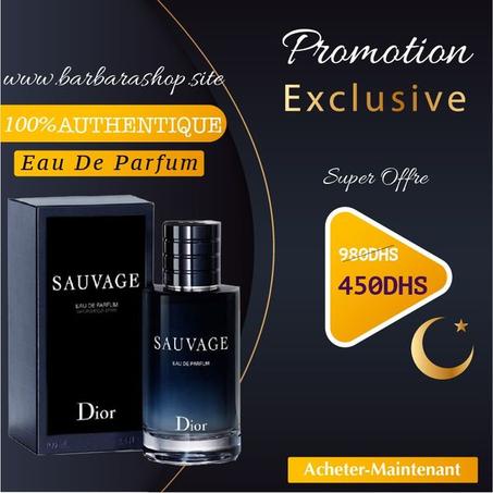 Parfum Dior Sauvage 60/100 ml Maroc