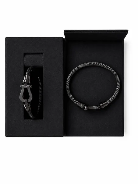 Bracelet Fred – Acier Inoxydable All Black
