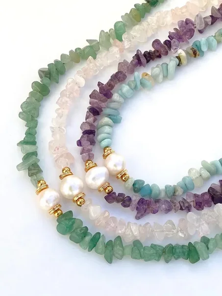 Choker / collier stones