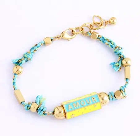 Bracelet Bohémien bleu