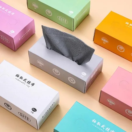 علب المناديل ميكروفيبر