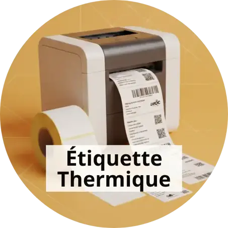 Étiquette Thermique