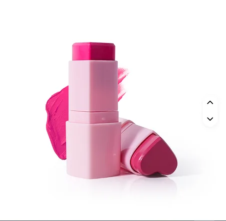 أحمر خدود وشفاه كريمي طبيعي على شكل قلب لإصلاح البشرة الأكثر مبيعًا لمكياج الوجه.